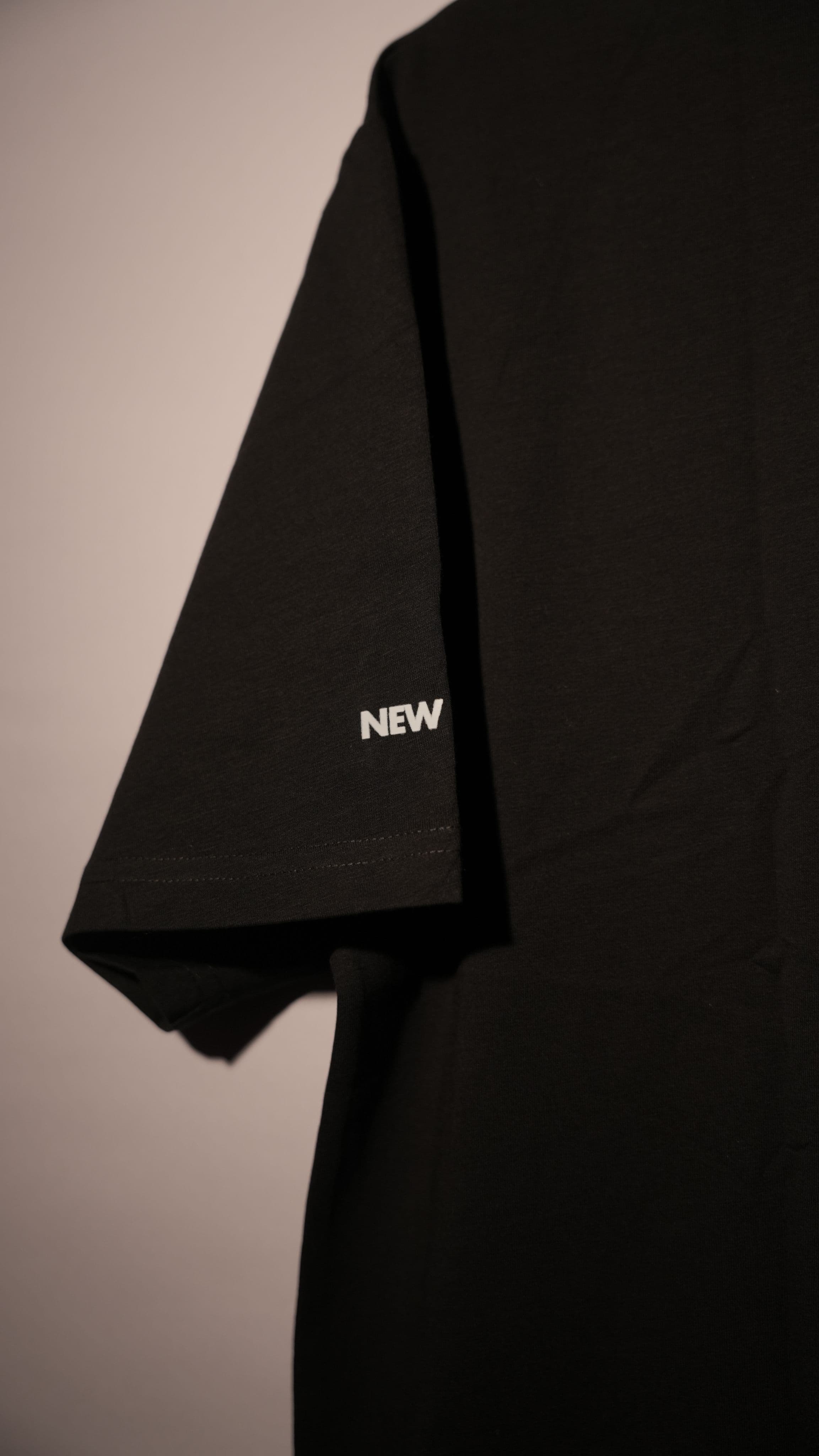 New Gen tees black - front new
